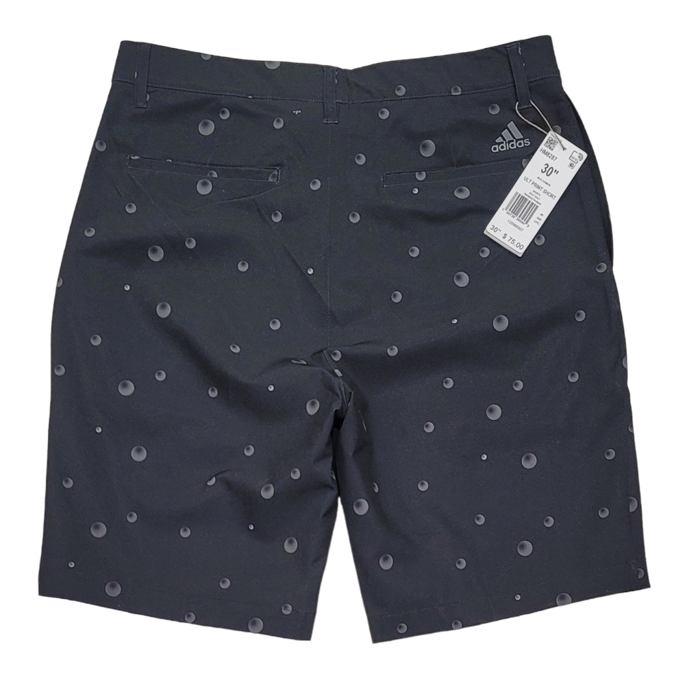 ADIDAS Mens ULTIMATE 365 Sport Bermuda Golf Pants, Short Sz 30, Golf Ball Design - Picture 5 of 12